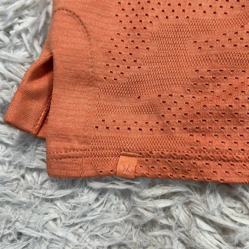Lululemon Train to Be Tank Dot Camo Golden Apricot